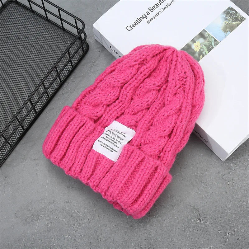 Cashmere Wool Beanies For Women