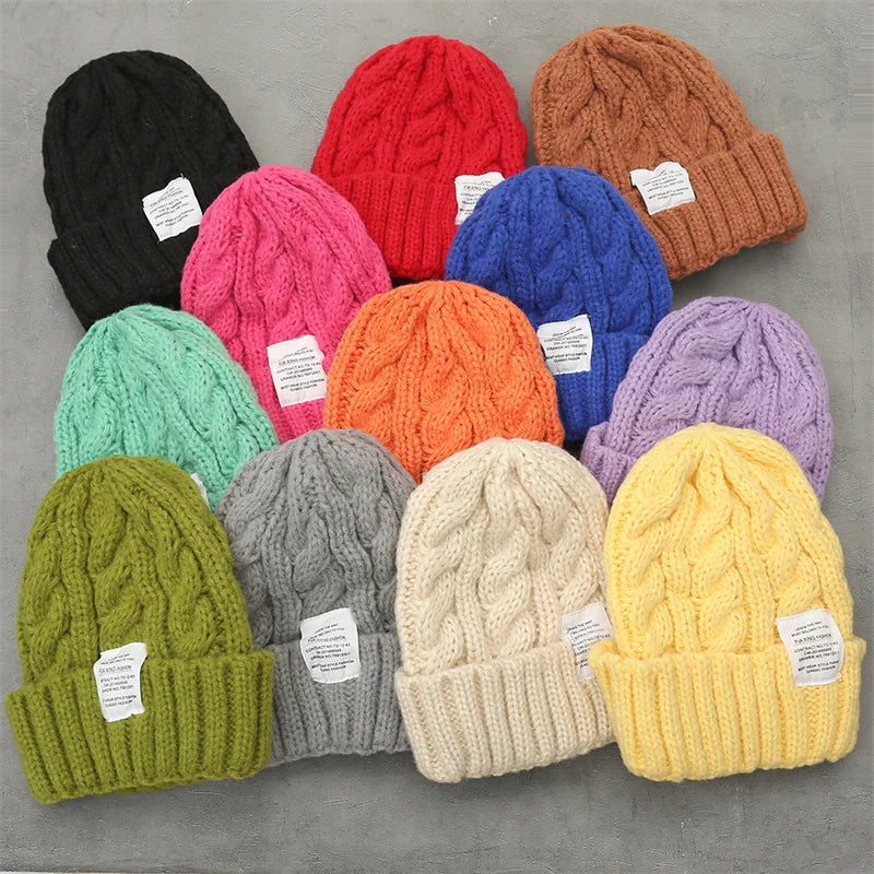 Cashmere Wool Beanies For Women