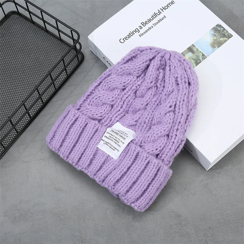 Cashmere Wool Beanies For Women